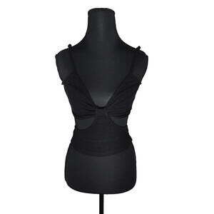 Remidoo Crop Top Size XS Black